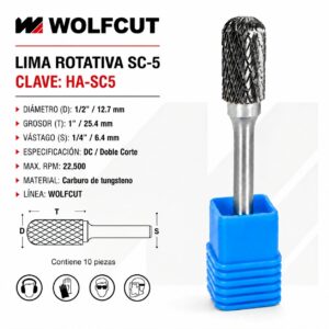 Lima rotativa SC-5